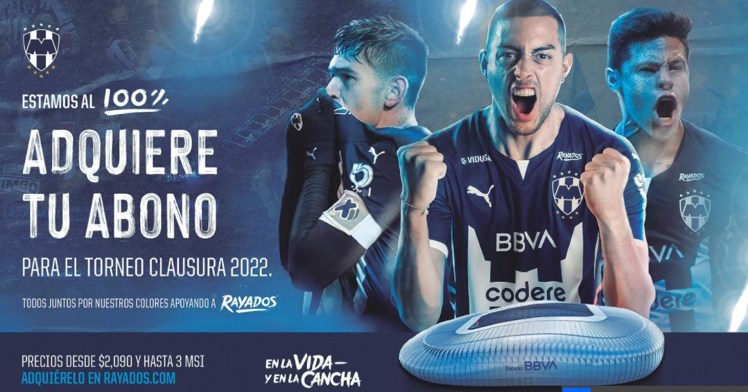 LANZA RAYADOS ABONO PARA EL RESTO DEL CLAUSURA 2022 La Tribunera